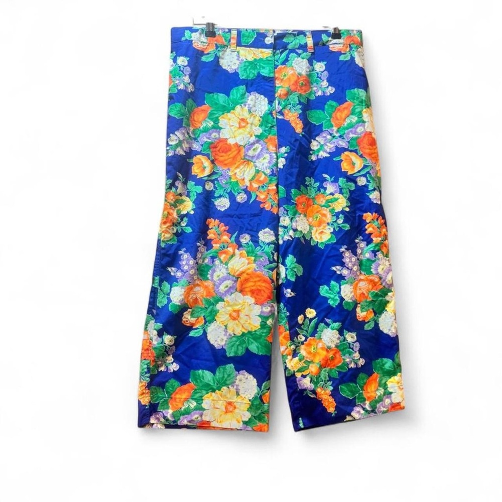 Lauren Ralph Lauren Floral Wide-Leg Pants
